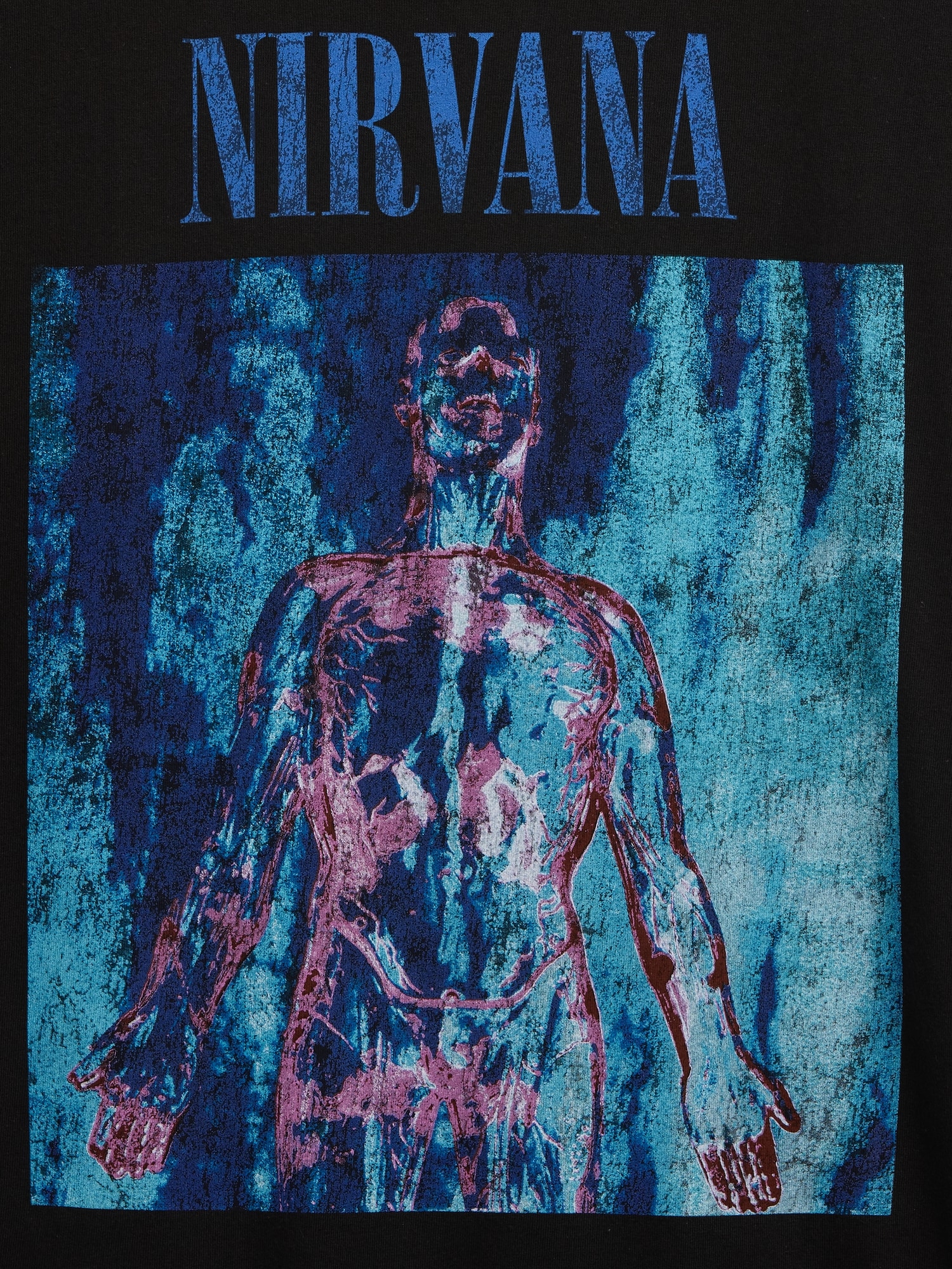 Nirvana Heavyweight Crop Graphic T-Shirt
