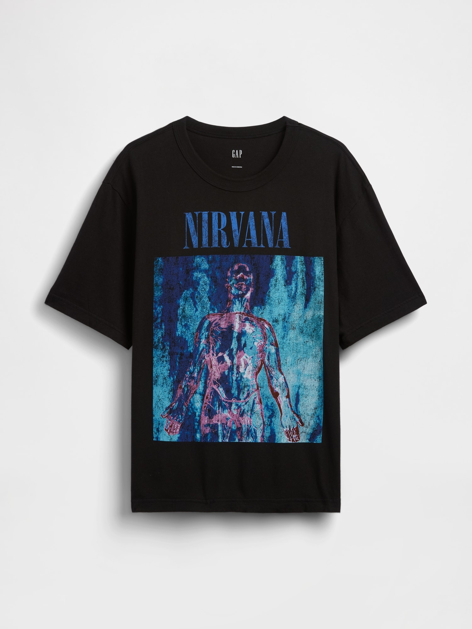 Nirvana Heavyweight Crop Graphic T-Shirt