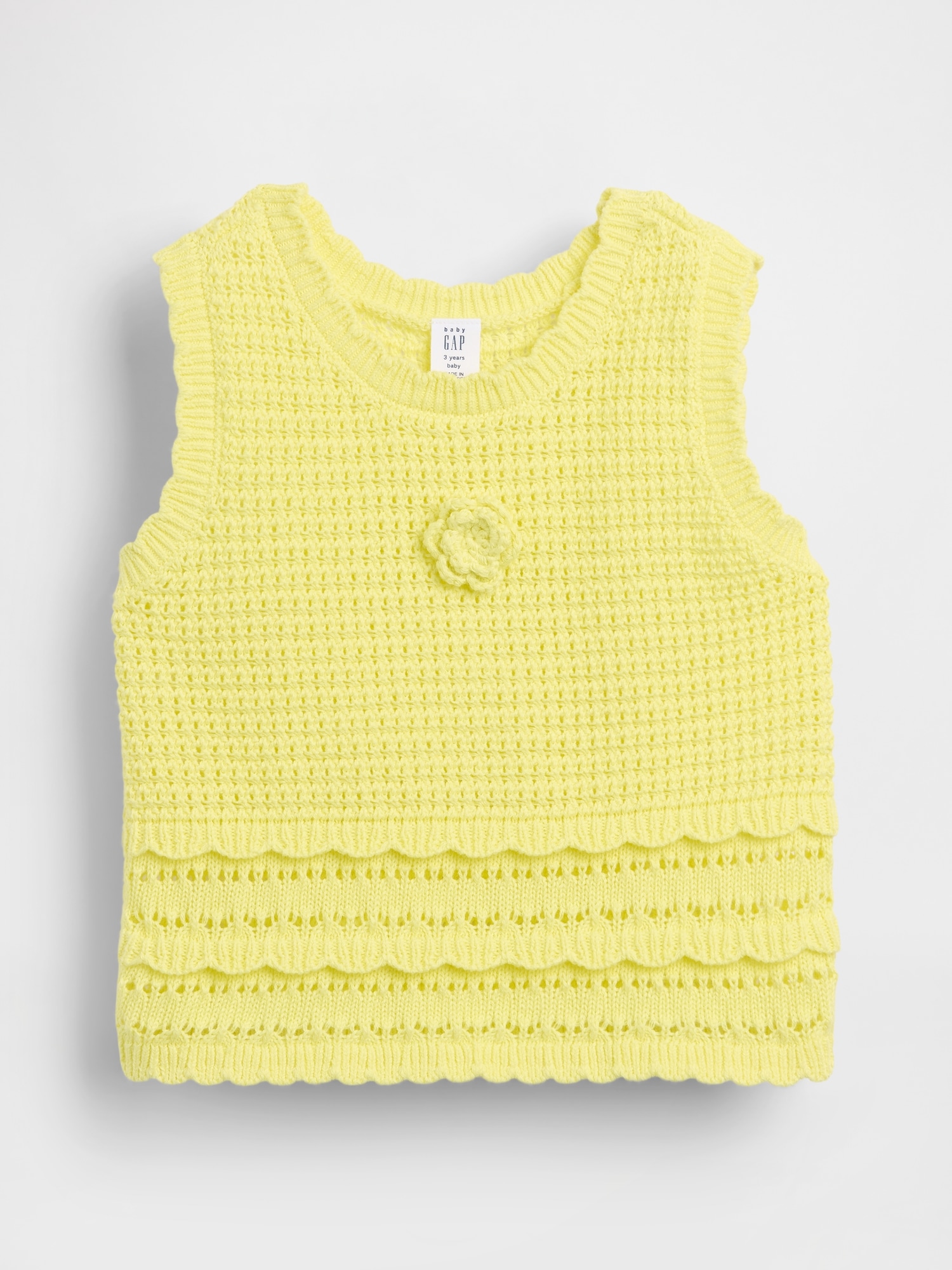 クロシェタンク Ribbed Stitch Tank Top | maurices