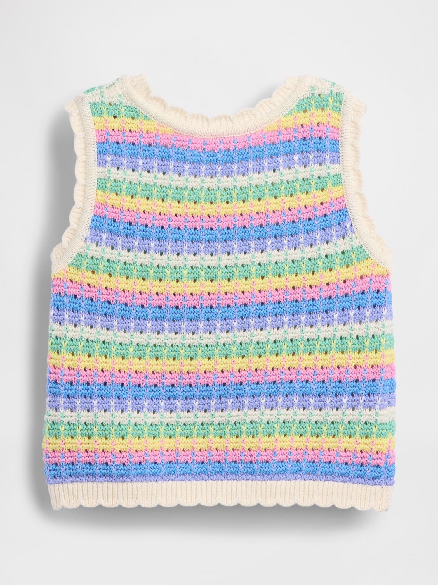 クロシェタンク AZUL BY MOUSSY | クロシェニットタンク (タンクトップ ) |SHEL'TTER