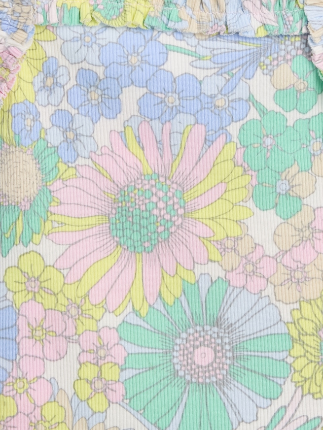 リブ ラッフルフリル エプロン タンクトップ (幼児・ベビー)-3