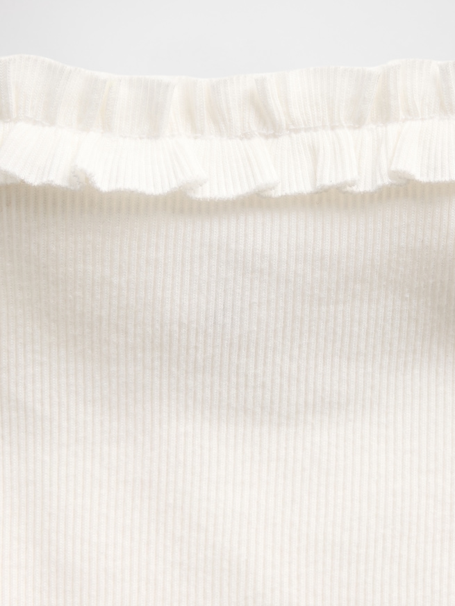 リブ ラッフルフリル エプロン タンクトップ (幼児・ベビー)-3