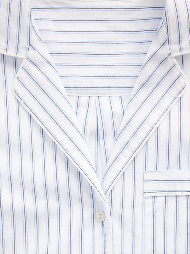 ポプリン パジャマシャツ-3