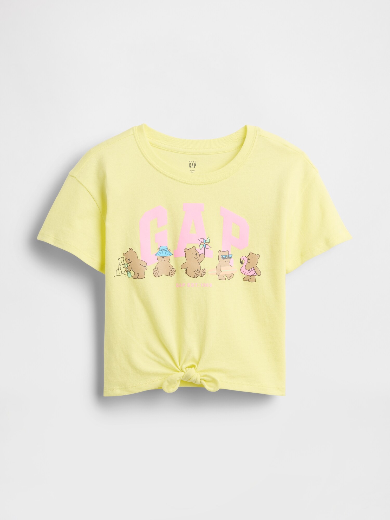 babyGap 裾結び グラフィックTシャツ-1
