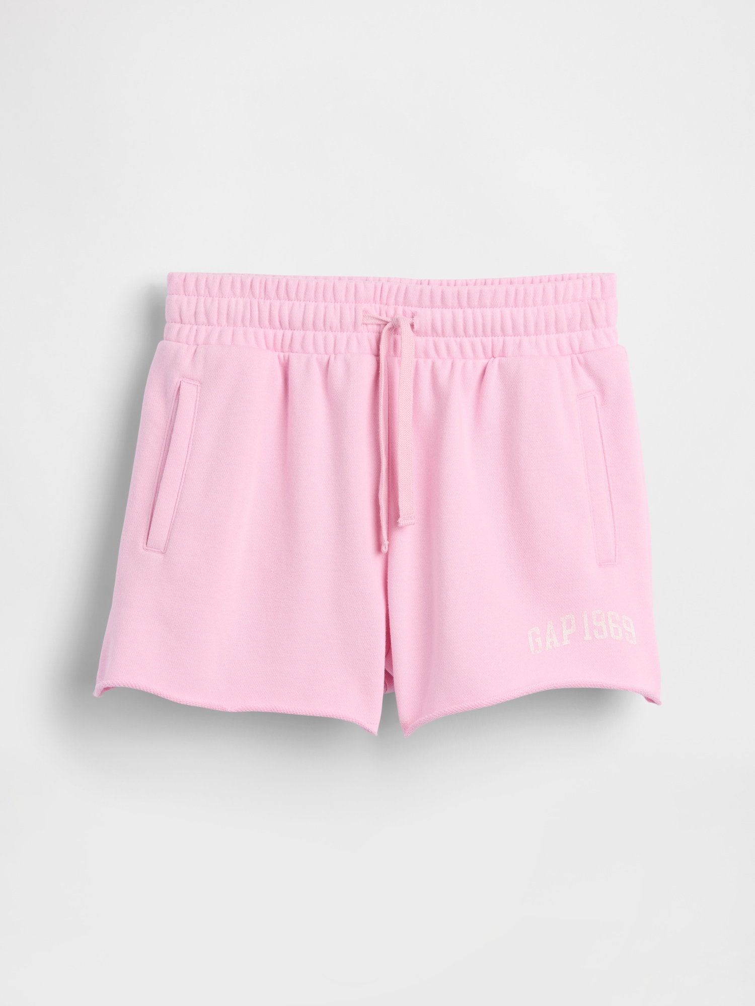 GAPロゴ グラフィック プルオン フレンチテリー ショートパンツ (キッズ)-1