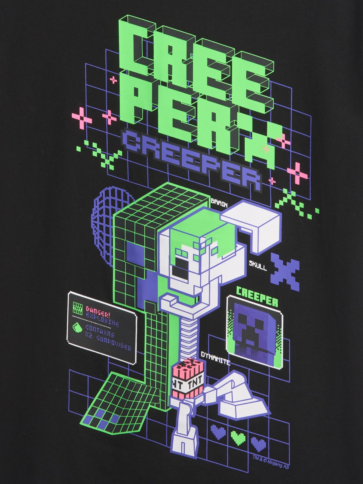 GapKids マインクラフト グラフィックTシャツ-2