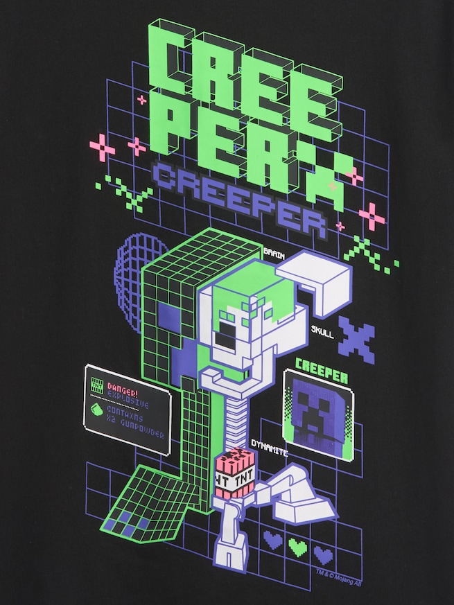 GapKids マインクラフト グラフィックTシャツ-2