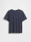 スーパーマン オーバーサイズチュニックTシャツ (キッズ)-1