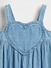 デニム ハート タンクトップワンピース (幼児・ベビー)-3