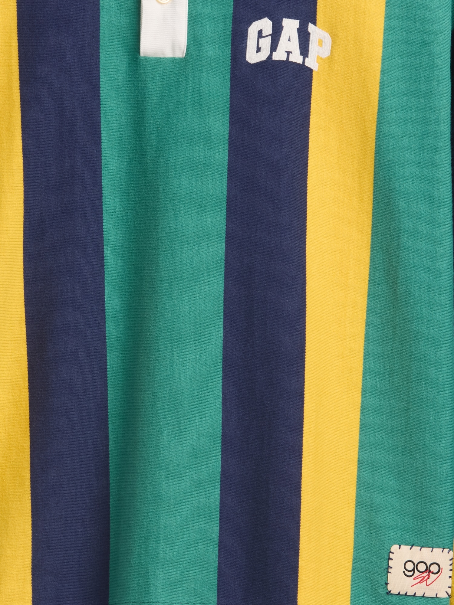 Gap &times; Sean Wotherspoon オーバーサイズ ストライプポロシャツ-3