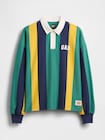 Gap &times; Sean Wotherspoon オーバーサイズ ストライプポロシャツ-4