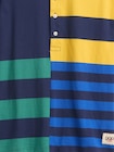 Gap &times; Sean Wotherspoon オーバーサイズ ミックスストライプ ボクシーポロシャツ-3