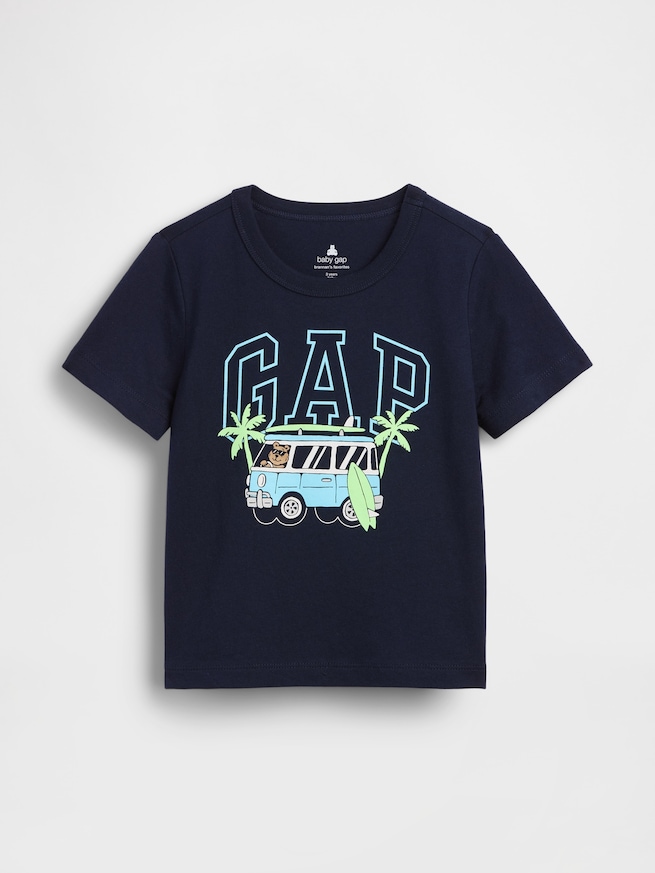 グラフィック GAPロゴTシャツ (幼児・ベビー)-0