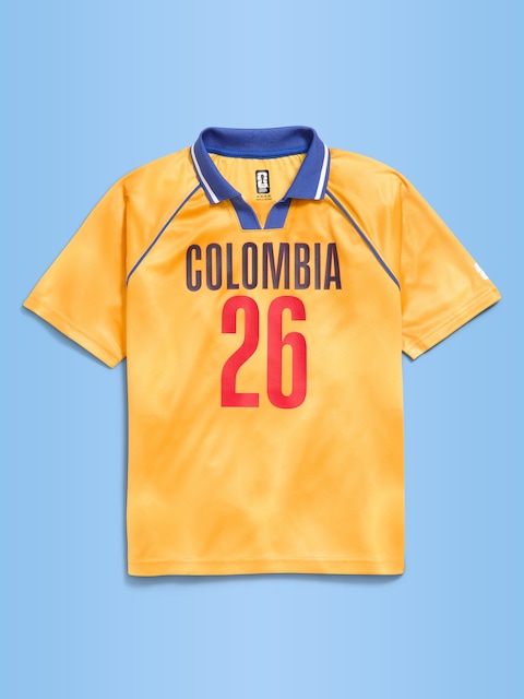 T-SHIRT À COL EN JERSEY COUPE DU MONDE DE LA FIFA 26™, COLOMBIE POUR ENFANT