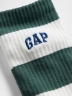 ラグビーストライプ GAPロゴ クルーソックス-1