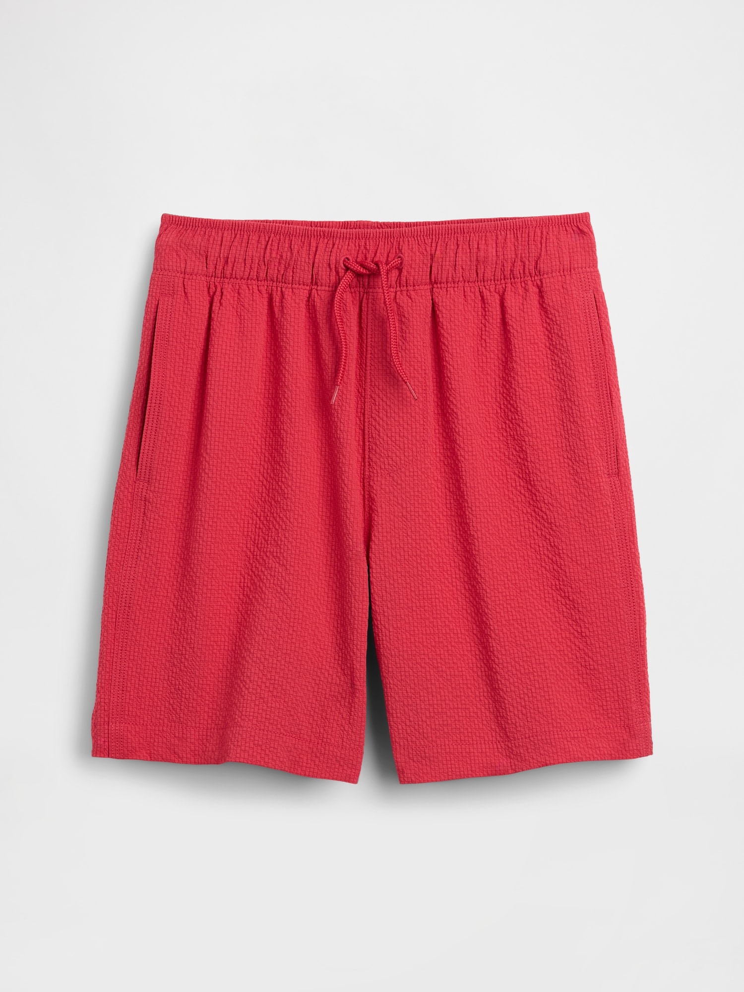 Kids 5" Seersucker Swim Trunks