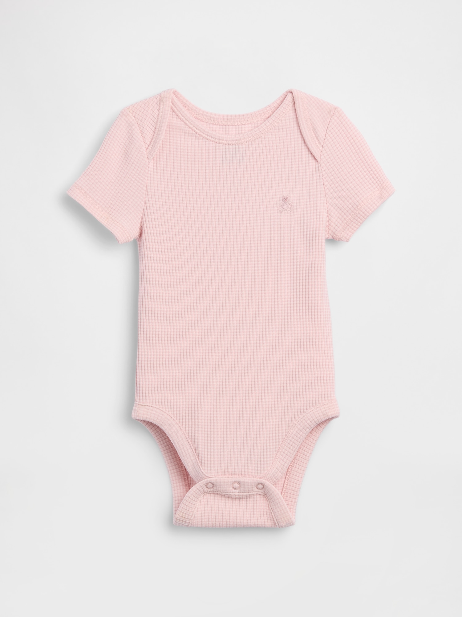 Gap Kids' Baby First Favorites Tinyrib Bodysuit In Pink