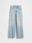 ローライズ ストライドワイドバギーデニム (キッズ)-1