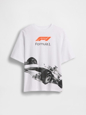 Formula 1 オーバーサイズ グラフィックTシャツ (キッズ)