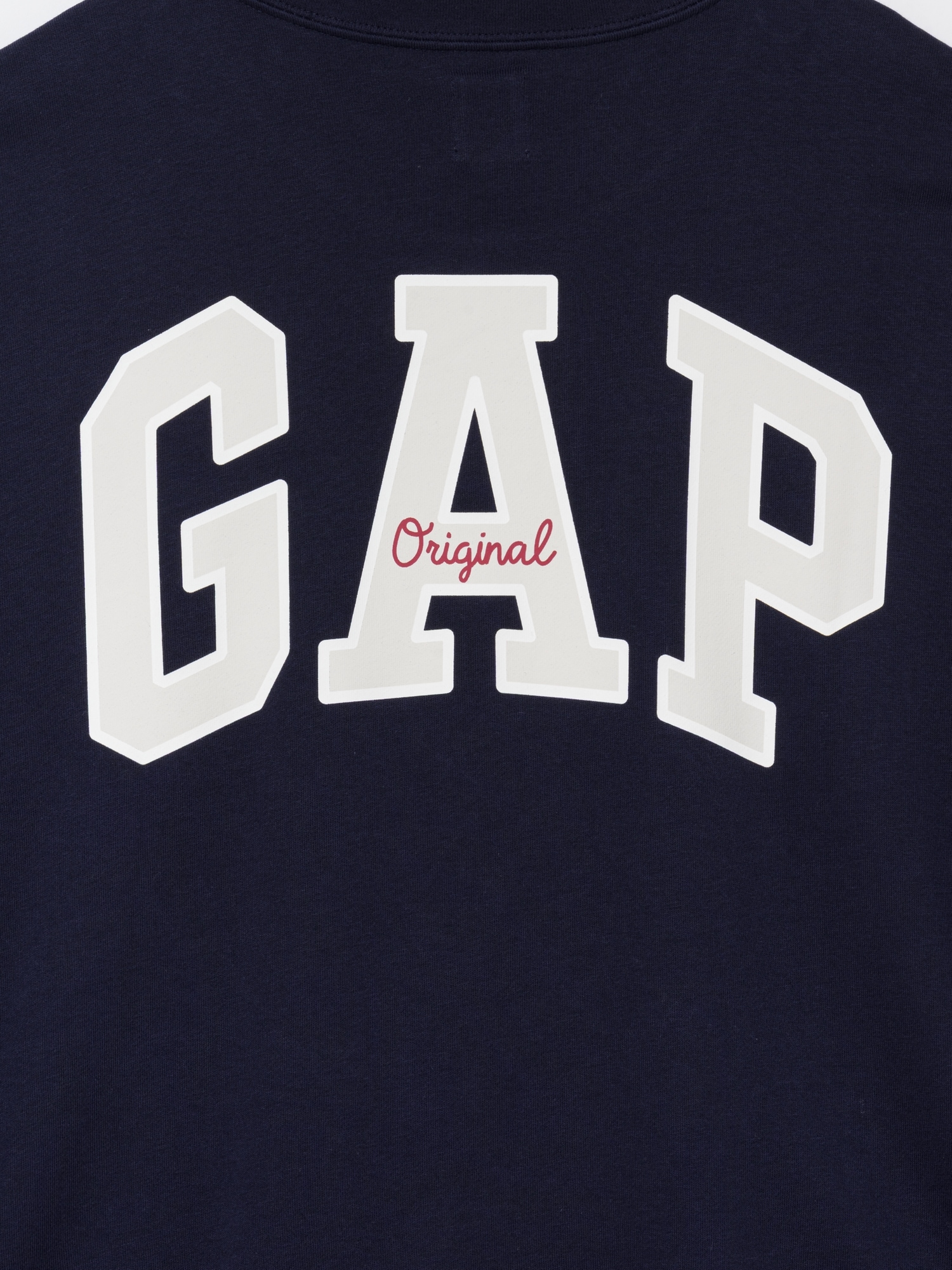 オーバーサイズ GAPロゴ フレンチテリーTシャツ-4