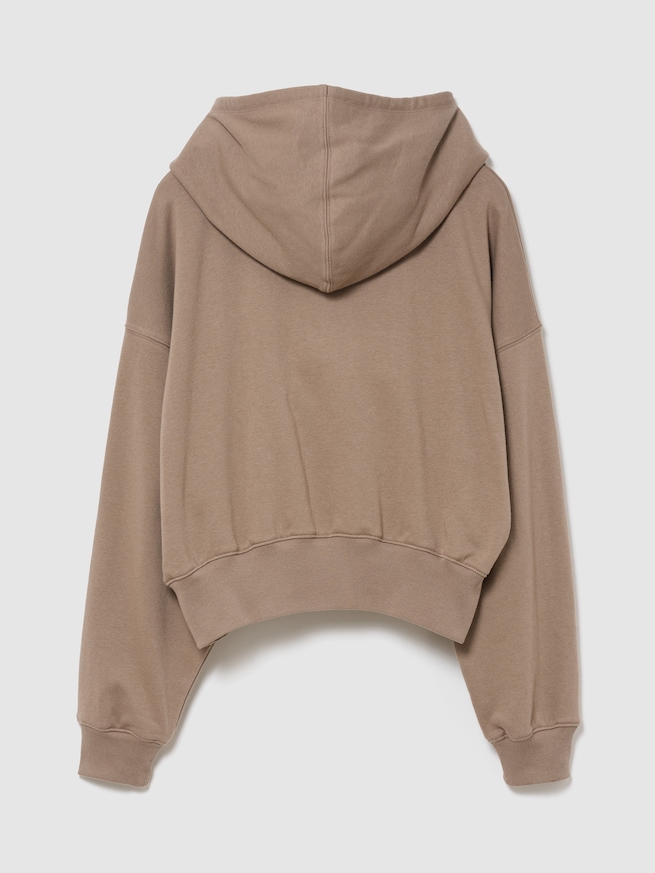 オーバーサイズ GAPロゴ フレンチテリー ジップアップパーカー-2