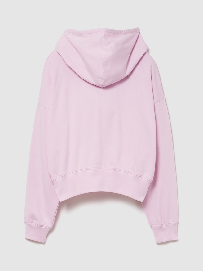 オーバーサイズ GAPロゴ フレンチテリー ジップアップパーカー-2