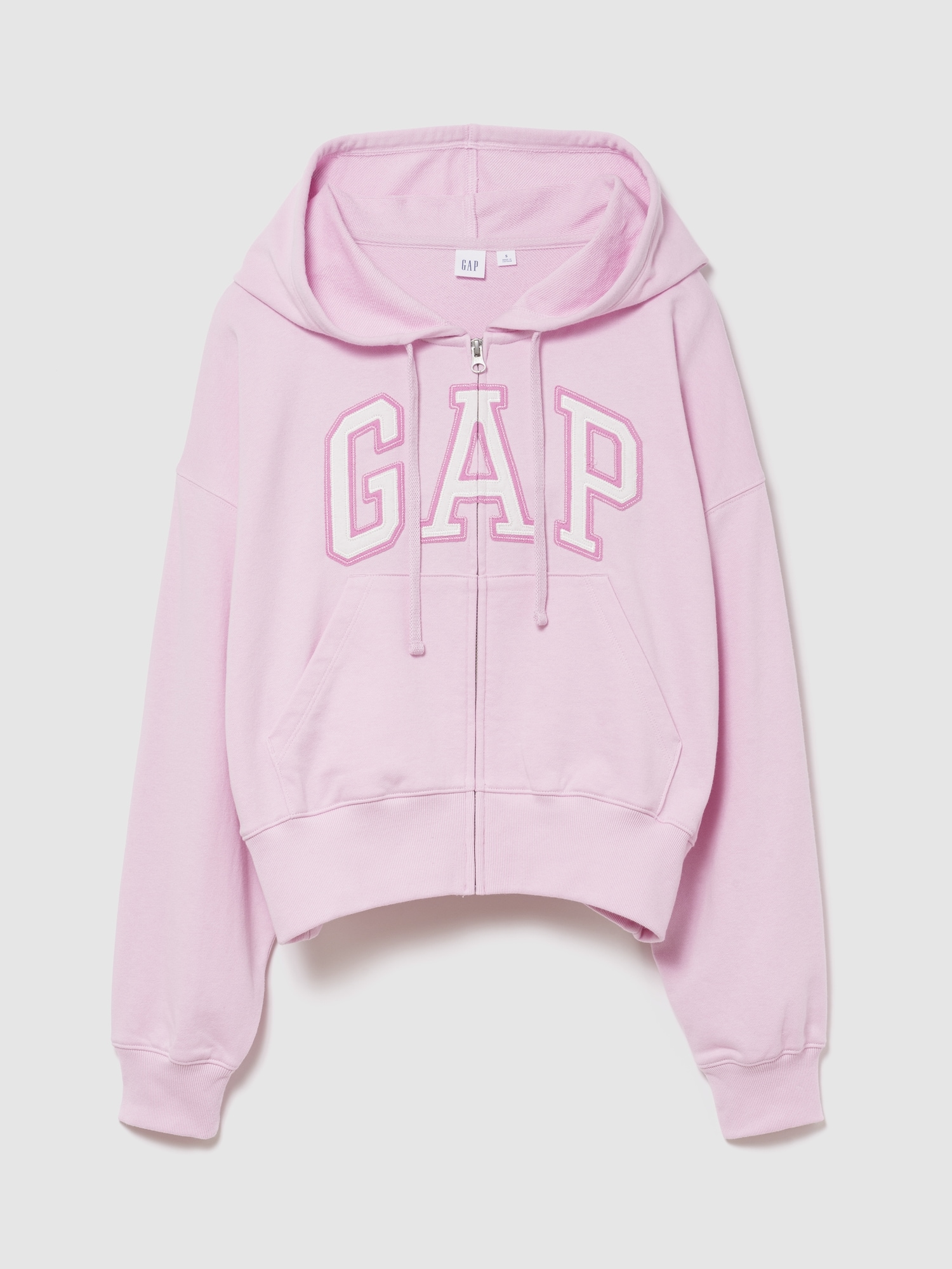新品未　完売商品　GAP オーバーサイズ フレンチテリー ジップアップパーカー 新作GAP オーバーサイズ フレンチテリー ジップアップパーカー - メルカリ