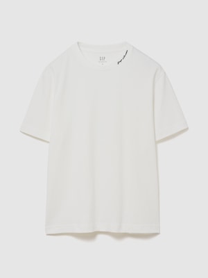 ヘビーウェイト GAPロゴ リラックスフィット クロップドTシャツ