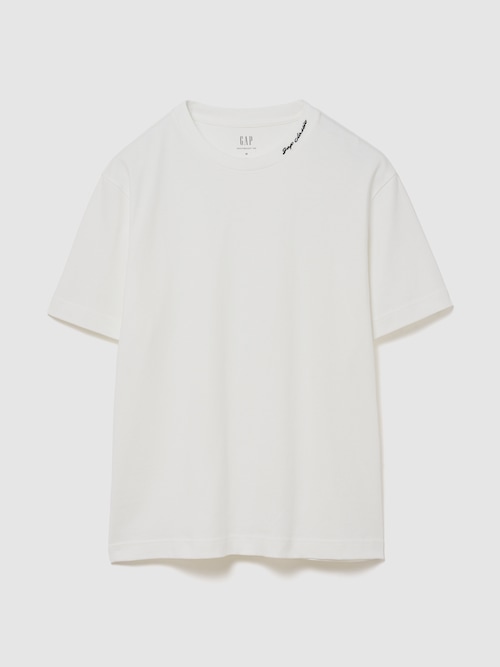 ヘビーウェイト GAPロゴ リラックスフィット クロップドTシャツ