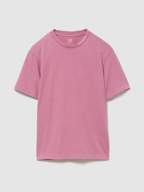ヘビーウェイト GAPロゴ リラックスフィット クロップドTシャツ