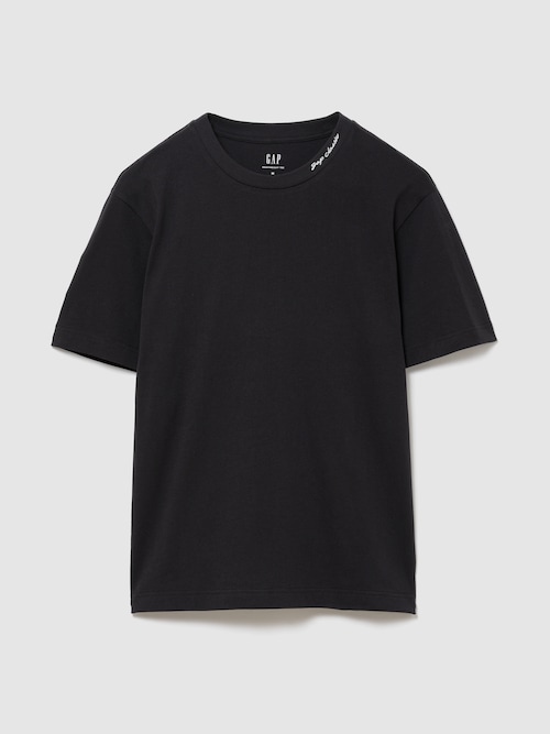 ヘビーウェイト GAPロゴ リラックスフィット クロップドTシャツ