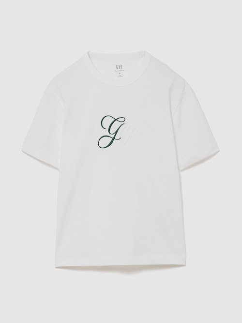 ヘビーウェイト トーンミックス GAPロゴTシャツ