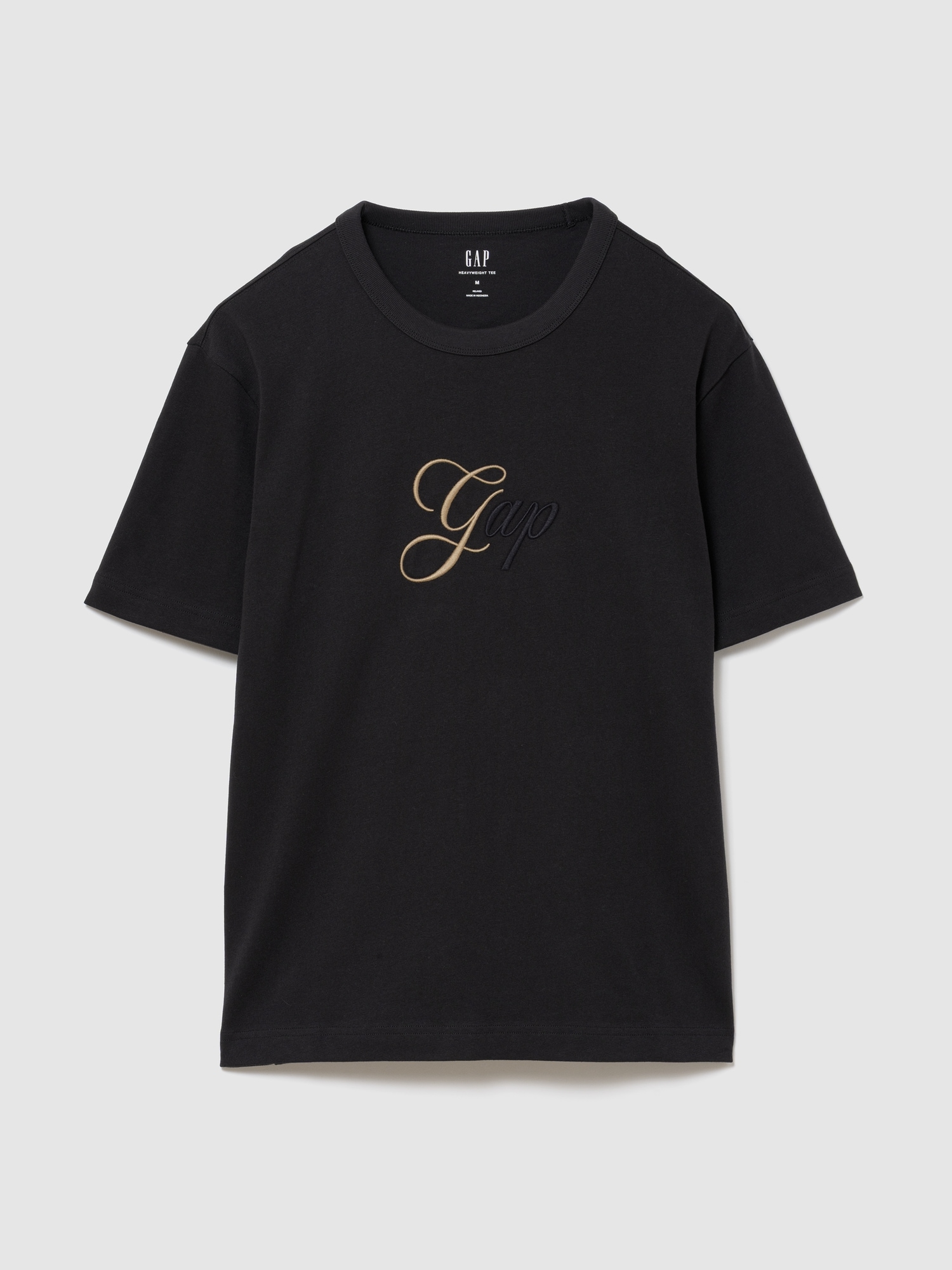 ヘビーウェイト トーンミックス GAPロゴTシャツ-0