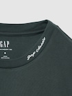 ヘビーウェイト GAPロゴ リラックスフィット クロップドTシャツ-1