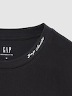 ヘビーウェイト GAPロゴ リラックスフィット クロップドTシャツ-1