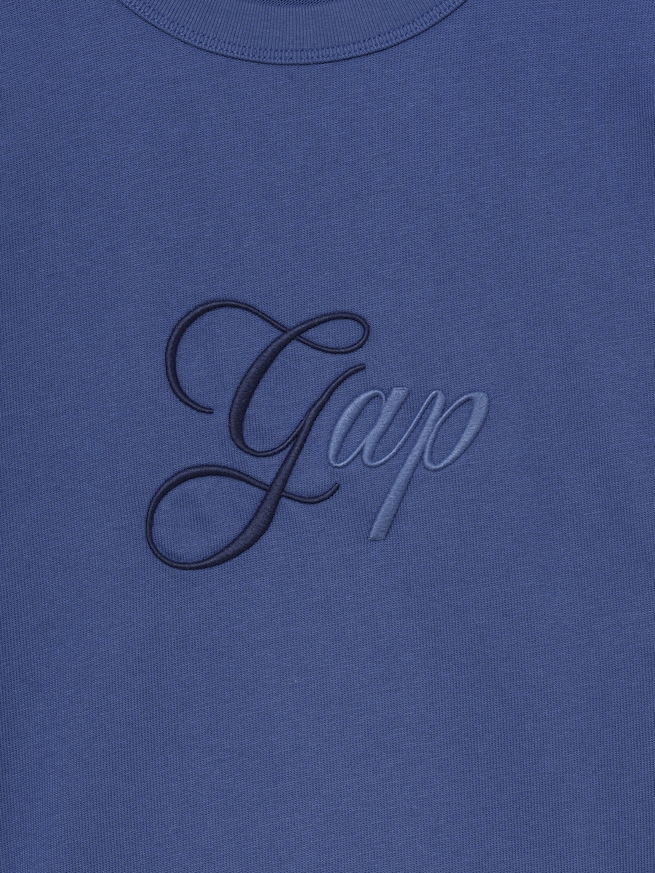 ヘビーウェイト トーンミックス GAPロゴTシャツ-1