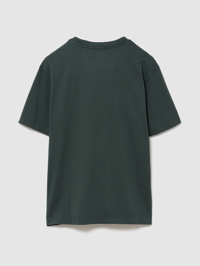ヘビーウェイト GAPロゴ リラックスフィット クロップドTシャツ-2