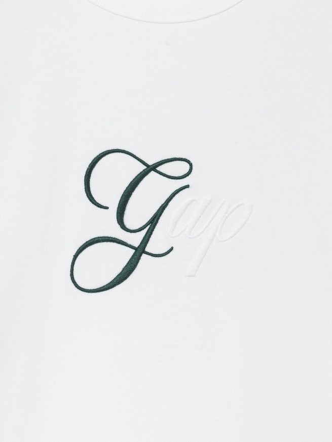 ヘビーウェイト トーンミックス GAPロゴTシャツ-1