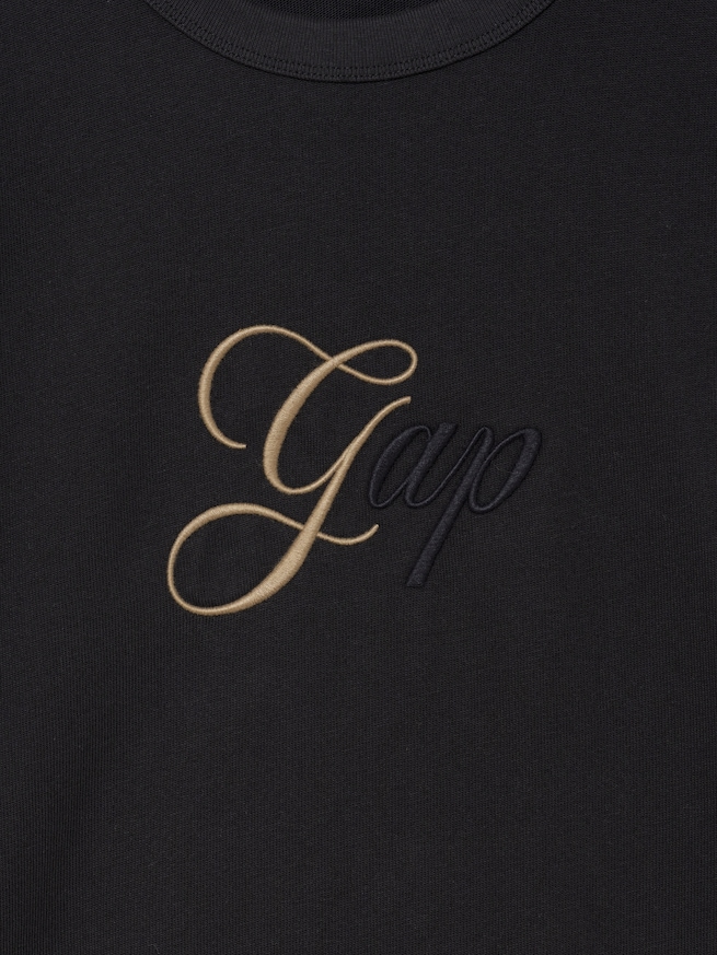 ヘビーウェイト トーンミックス GAPロゴTシャツ-1