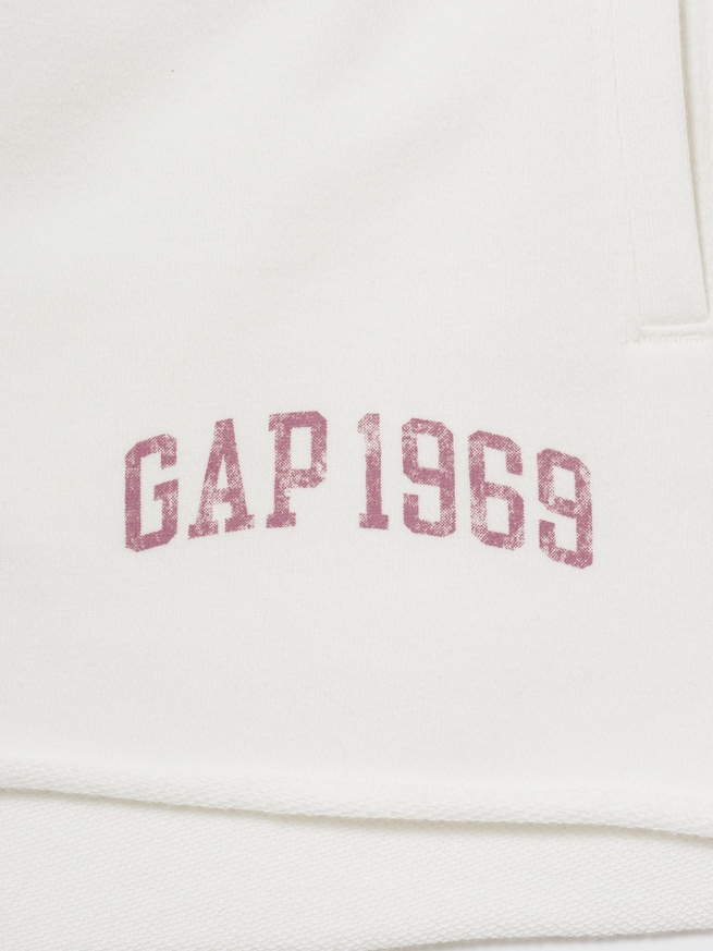 リラックスフィット フレンチテリー グラフィックショートパンツ-1