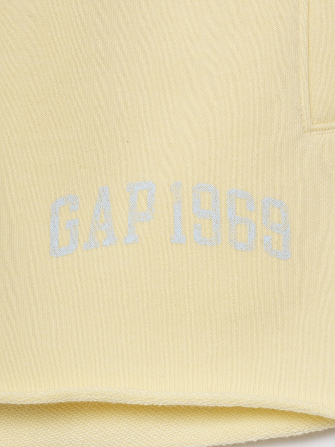 リラックスフィット フレンチテリー グラフィックショートパンツ-1