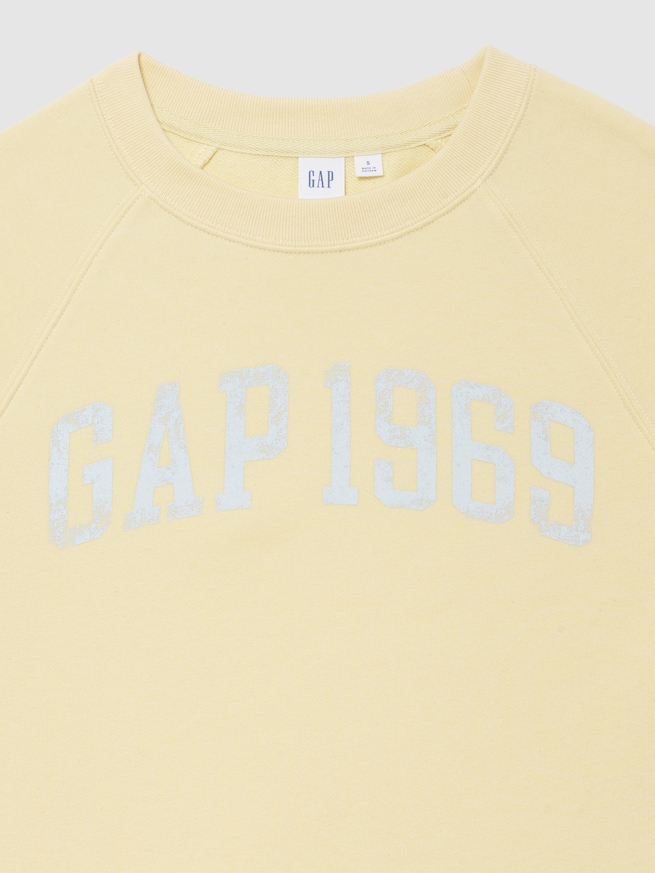 リラックスフィット フレンチテリー グラフィック Tシャツ-1