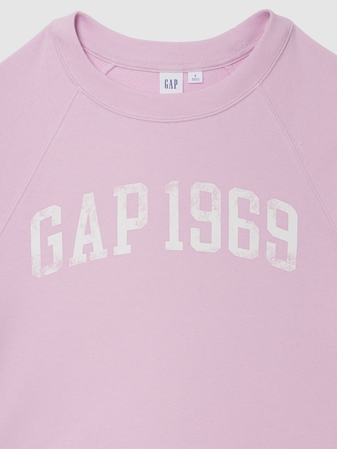 リラックスフィット フレンチテリー グラフィック Tシャツ-1