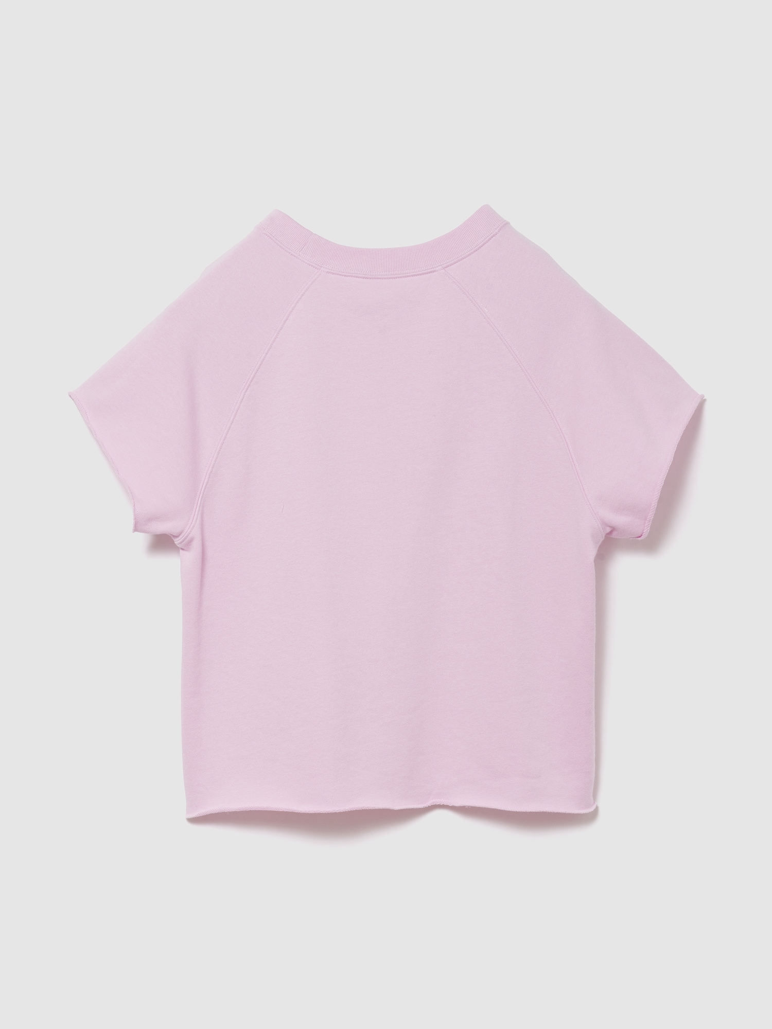 リラックスフィット フレンチテリー グラフィック Tシャツ-4