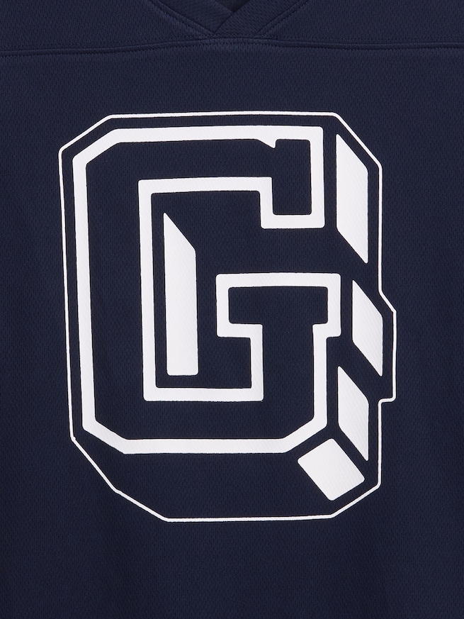 リラックスフィット メッシュ サッカー Tシャツ (キッズ)-1