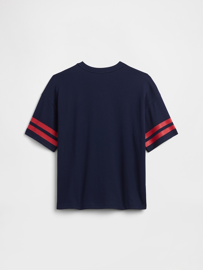 リラックスフィット メッシュ サッカー Tシャツ (キッズ)-2