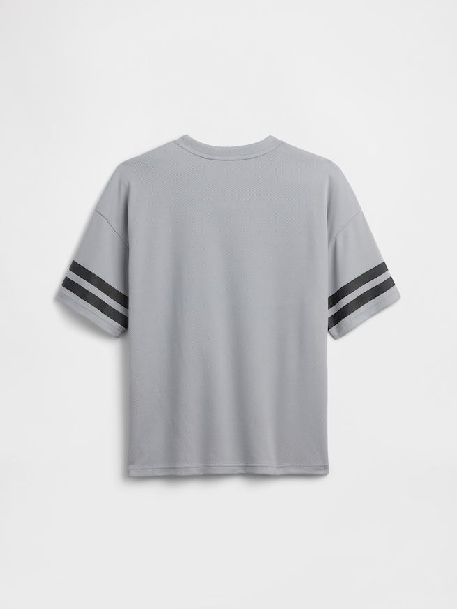 リラックスフィット メッシュ サッカー Tシャツ (キッズ)-2