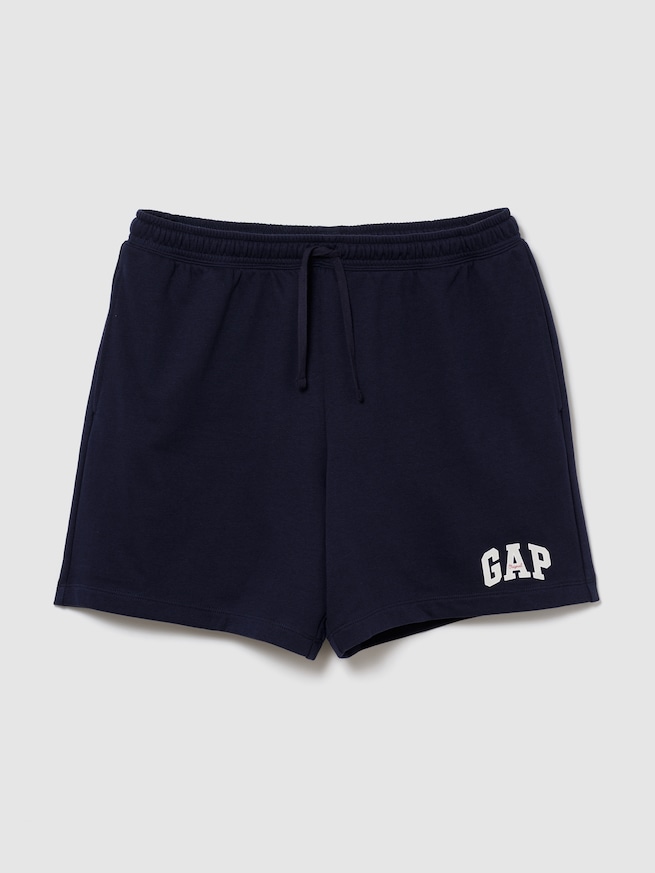 リラックスフィット GAPロゴ フレンチテリー ショートパンツ-1