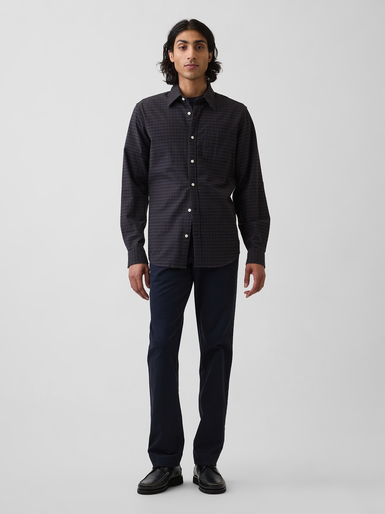 Modern Straight Khakis