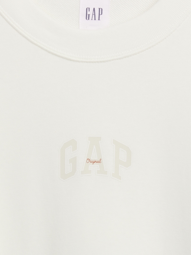 オーバーサイズ GAPロゴ フレンチテリーTシャツ-3